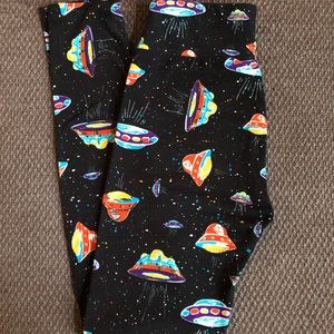 LulaRoe Spaceship Leggings